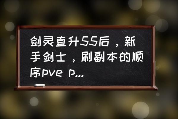 剑灵黑风八卦怎么合成 剑灵直升55后，新手剑士，刷副本的顺序pve pvp都带什么装备和八卦，刷本都点什么技能？