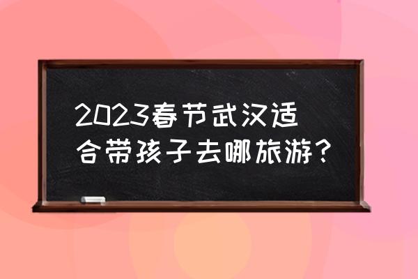 去武汉旅游攻略三天三夜 2023春节武汉适合带孩子去哪旅游？